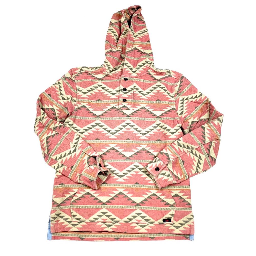 Faherty Cove Sweater Poncho Hoodie Sweatshirt XS
